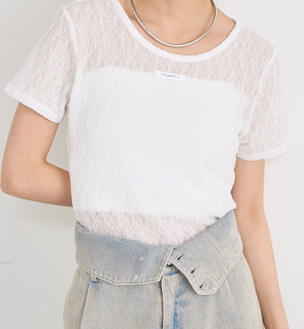  「レースTシャツ」|Tシャツ・カットソー|