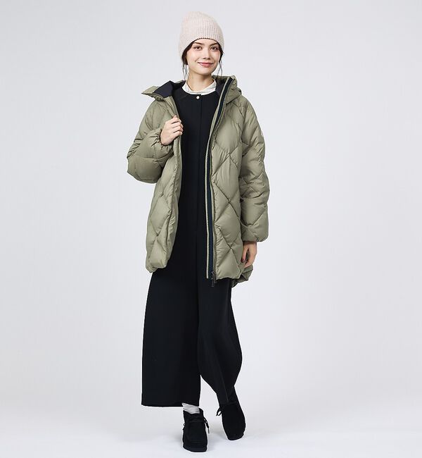 Rouge vif「【PYRENEX/ピレネックス】ADELE PARKA/アデイルパーカー/HWA」|ダウン|