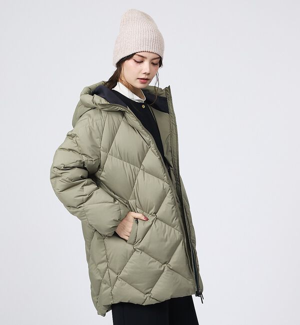 Rouge vif「【PYRENEX/ピレネックス】ADELE PARKA/アデイルパーカー/HWA」|ダウン|