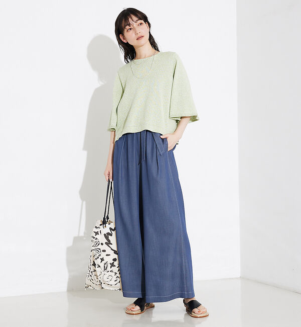 qualite「テンセルデニムパンツ」|その他|