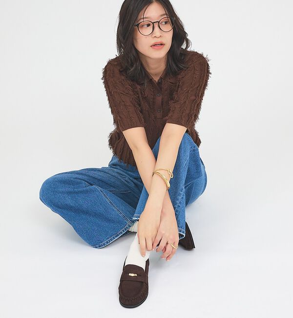 AU BANNISTER「【販売店舗限定】ギャザーコインローファー」|ローファー|