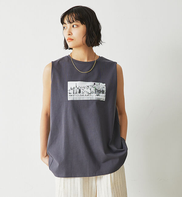 abahouse mavie「フォトノースリ」|Tシャツ・カットソー|