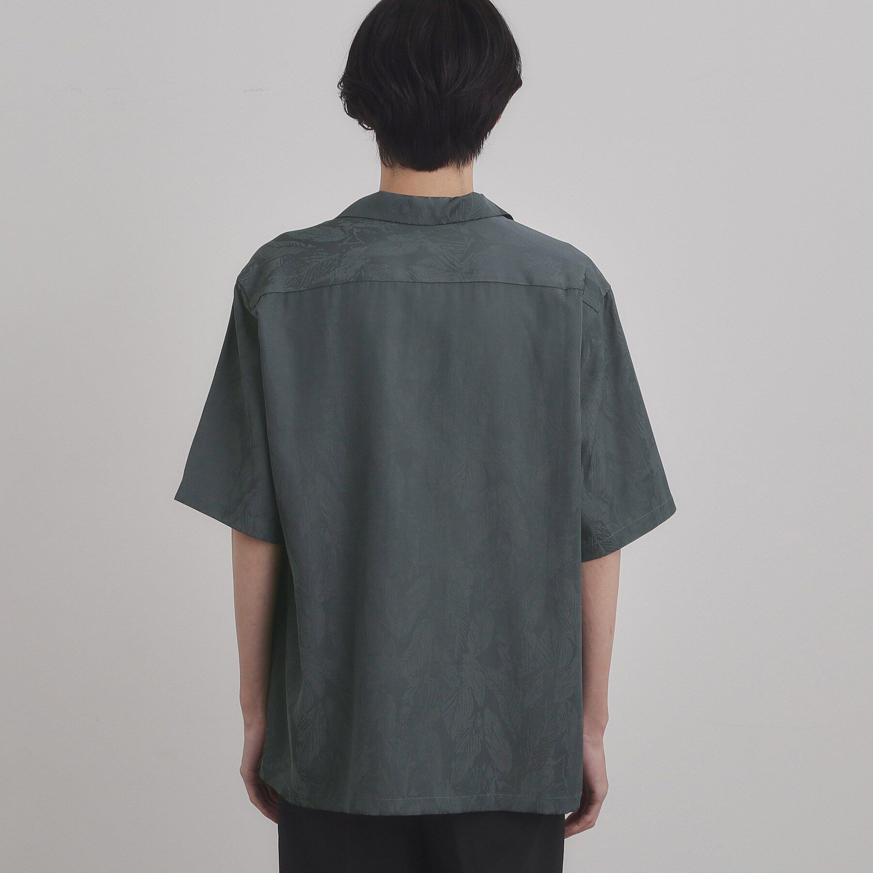 tk.TAKEO KIKUCHI「ジャカードボタニカルシャツ」|シャツ・ブラウス|