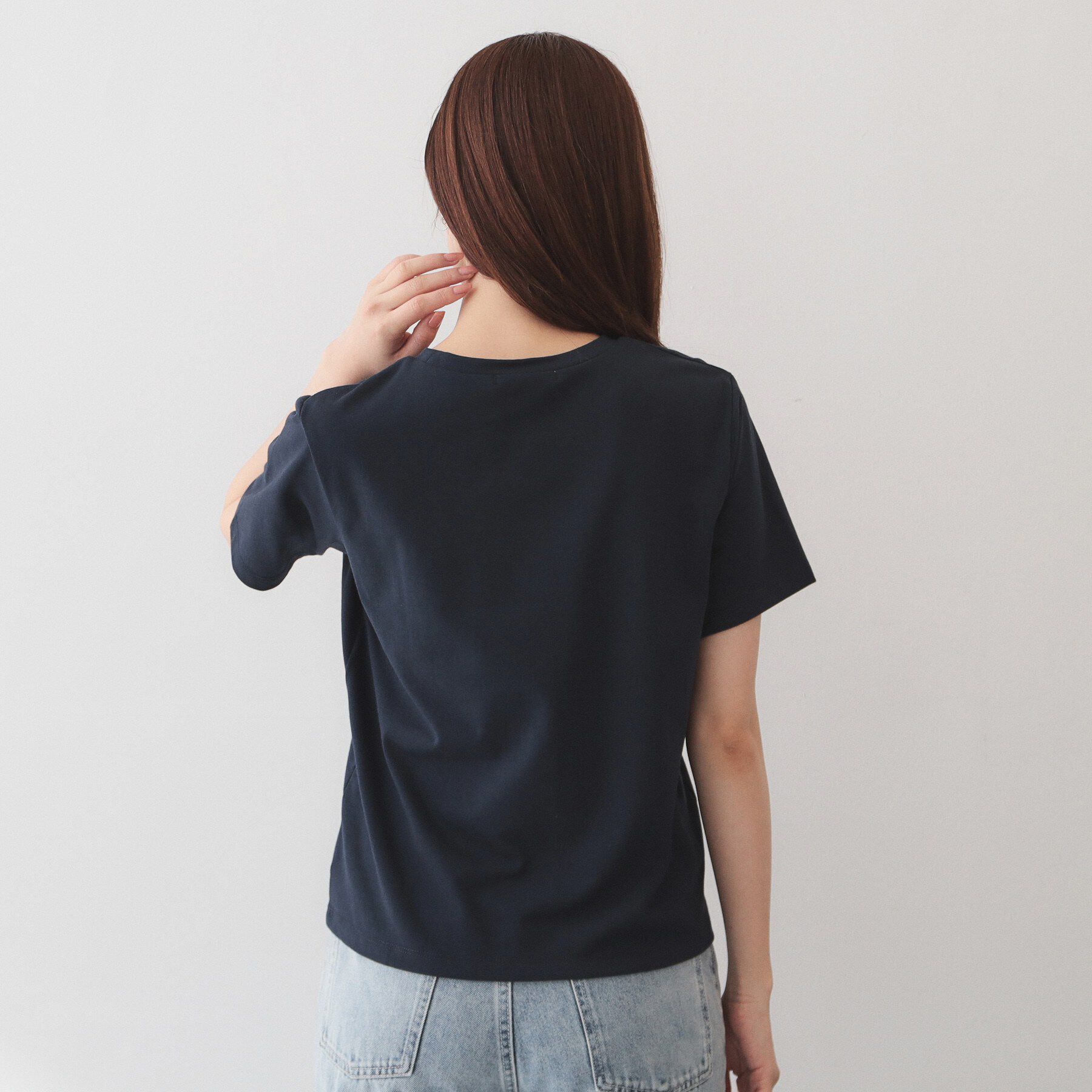 index「【UV】フラワープリントTシャツ≪洗濯機OK／接触冷感≫」|Tシャツ・カットソー|
