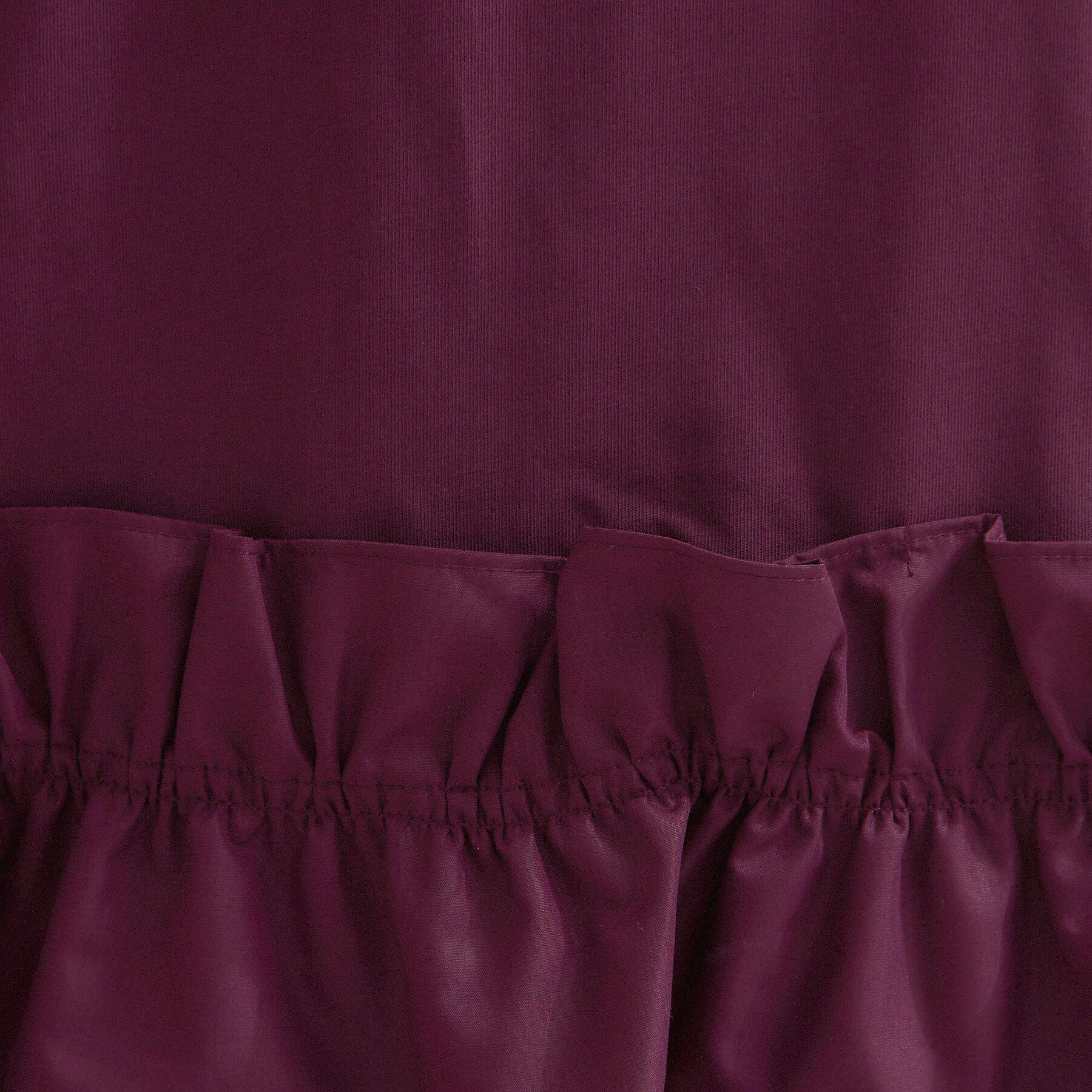 OPAQUE.CLIP「裾フリルドッキングカットソー【洗濯機OK】」|Tシャツ・カットソー|