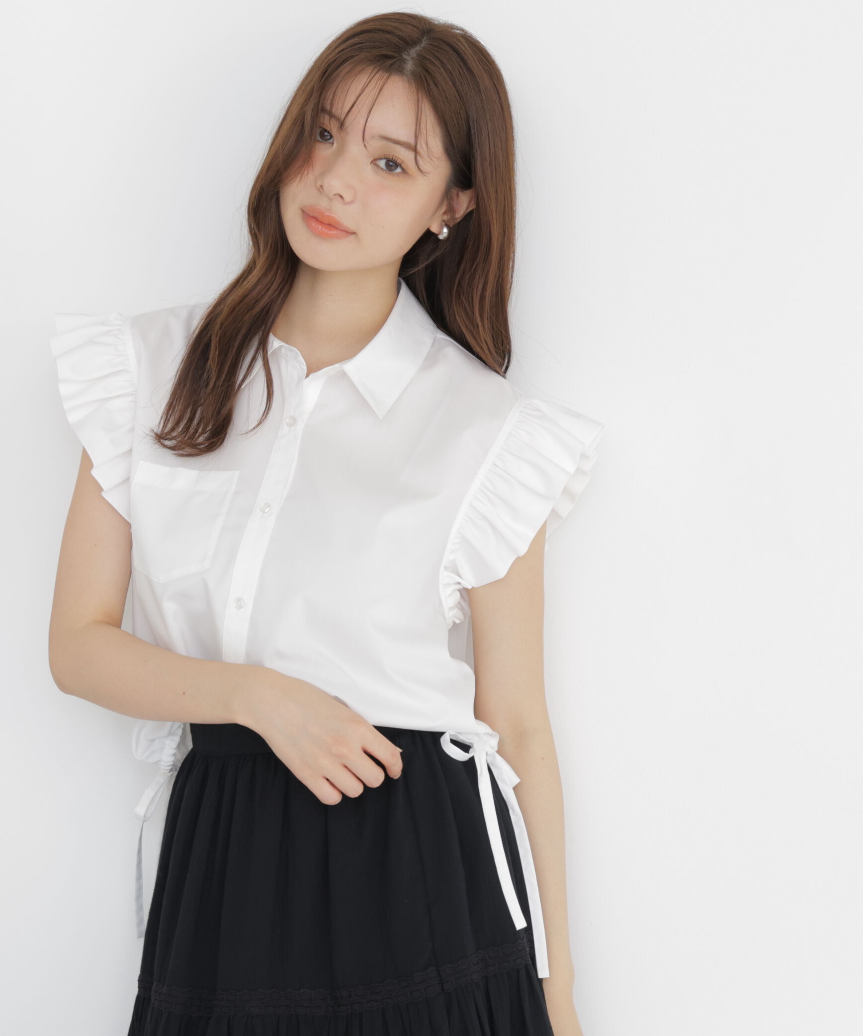 PROPORTION BODY DRESSING「バルーンスリーブブラウス」|シャツ・ブラウス|ホワイト
