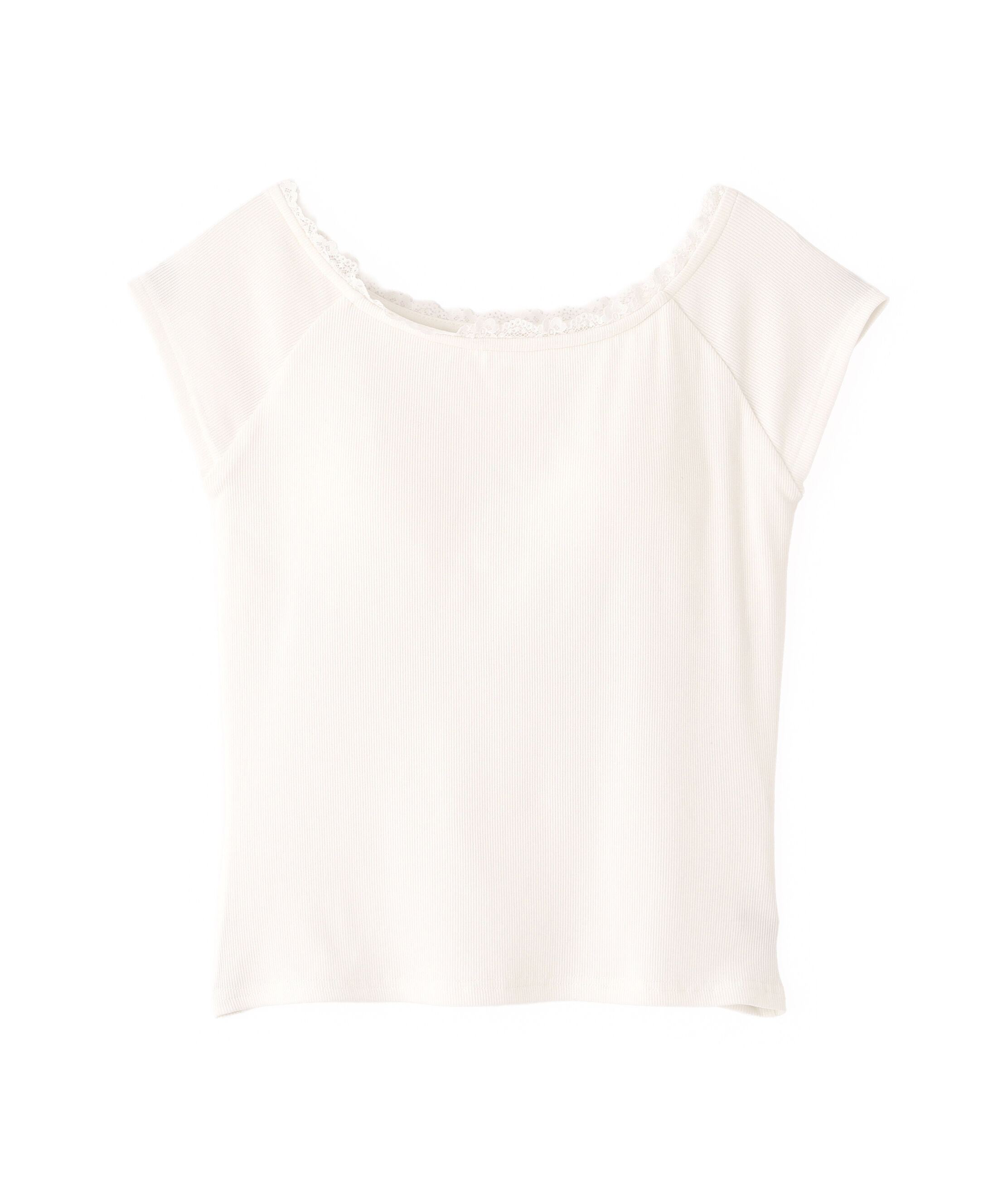 PROPORTION BODY DRESSING「＜a/mie＞カップ付きフレンチスリーブTシャツ」|Tシャツ・カットソー|