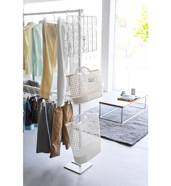Style for Living「＜tower＞折り畳み室内物干し 2段」|その他|