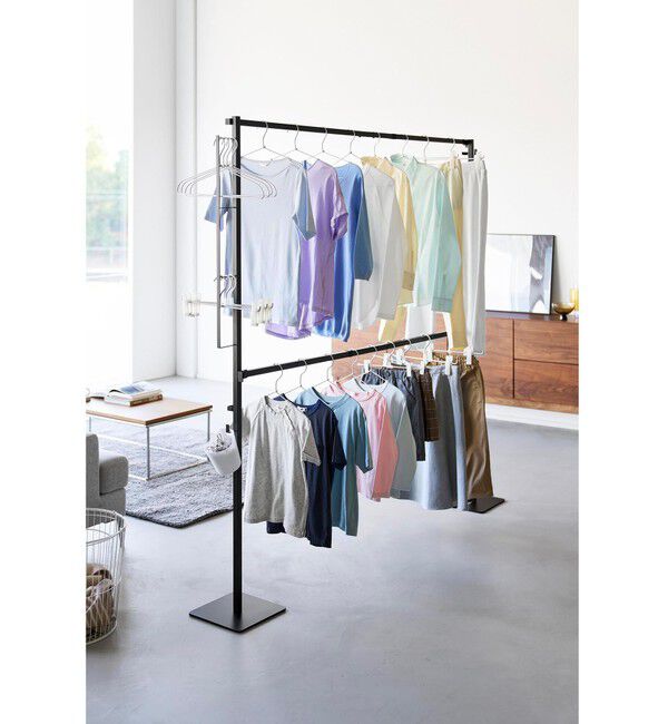 Style for Living「＜tower＞折り畳み室内物干し 2段」|その他|