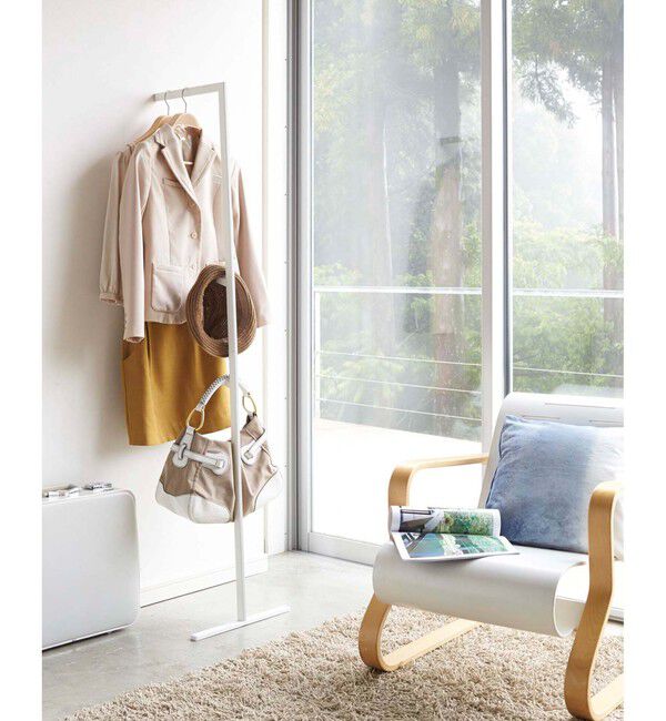 Style for Living「＜tower＞スリムコートハンガー ライン」|その他|WHITE