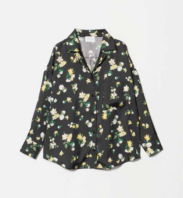 UNITED ARROWS「シルクライク オープンカラー シャツ ‐ウォッシャブル‐」|シャツ・ブラウス|その他1