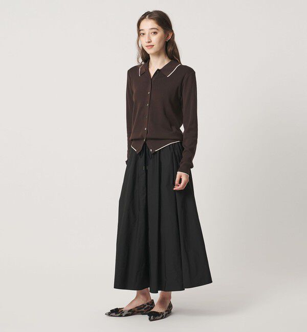 UNITED ARROWS「ポロカーディガン ‐ウォッシャブル‐」|カーディガン|