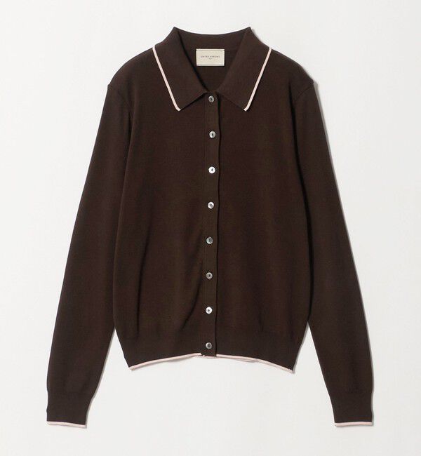 UNITED ARROWS「ポロカーディガン ‐ウォッシャブル‐」|カーディガン|