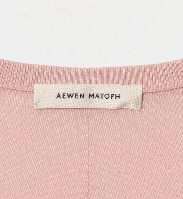 AEWEN MATOPH「＜AEWEN MATOPH＞Vネック ニット ベスト ウォッシャブル」|ベスト・ジレ|