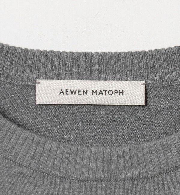 AEWEN MATOPH「＜AEWEN MATOPH＞ショルダーパット ニット」|ニット・セーター|