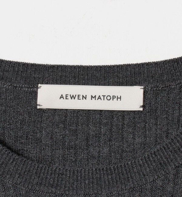 AEWEN MATOPH「＜AEWEN MATOPH＞リブ ハンドステッチ ニット」|ニット・セーター|