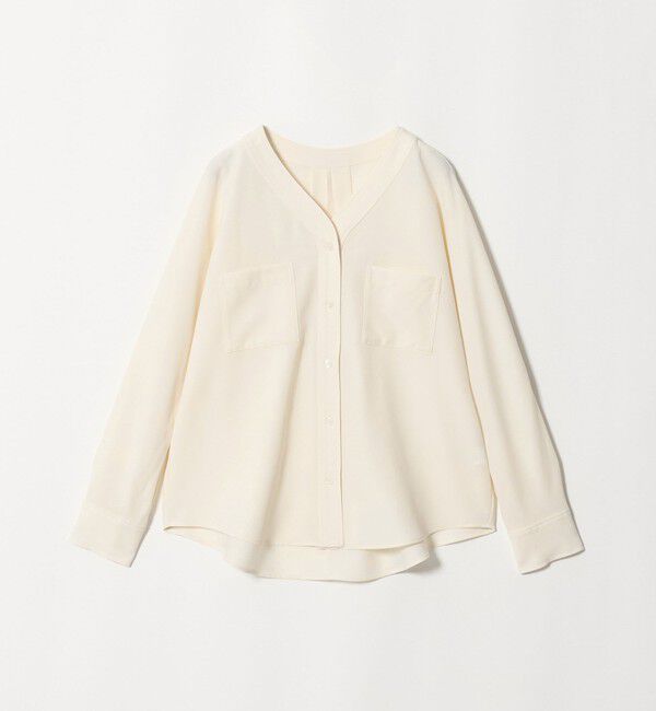 UNITED ARROWS green label relaxing「ツイル ポケット シャツ マシンウォッシャブル ストレッチ」|シャツ・ブラウス|