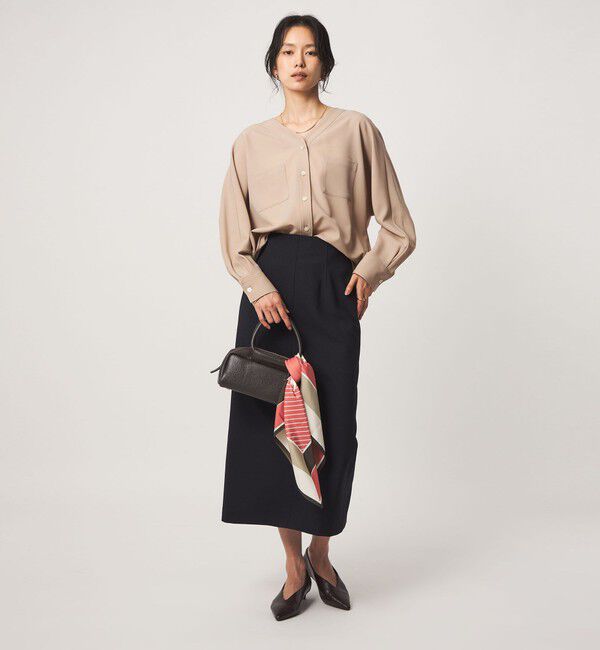 UNITED ARROWS green label relaxing「ツイル ポケット シャツ マシンウォッシャブル ストレッチ」|シャツ・ブラウス|