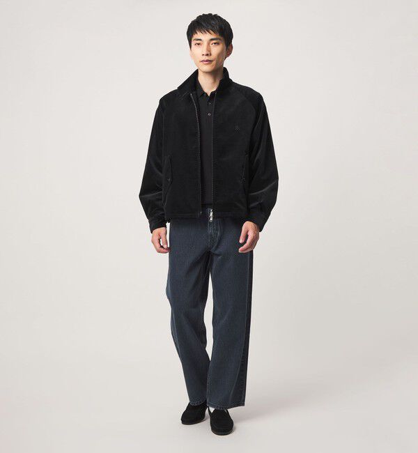 UNITED ARROWS green label relaxing「【別注】＜BARACUTA＞GLR ベロア コーデュロイ G4 ドライバーズジャケット ブルゾン」|ブルゾン・スタジャン|
