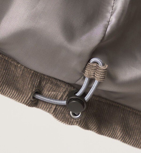 UNITED ARROWS green label relaxing「【別注】＜BARACUTA＞GLR ベロア コーデュロイ G4 ドライバーズジャケット ブルゾン」|ブルゾン・スタジャン|