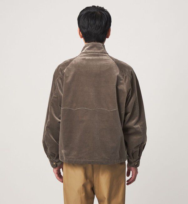 UNITED ARROWS green label relaxing「【別注】＜BARACUTA＞GLR ベロア コーデュロイ G4 ドライバーズジャケット ブルゾン」|ブルゾン・スタジャン|