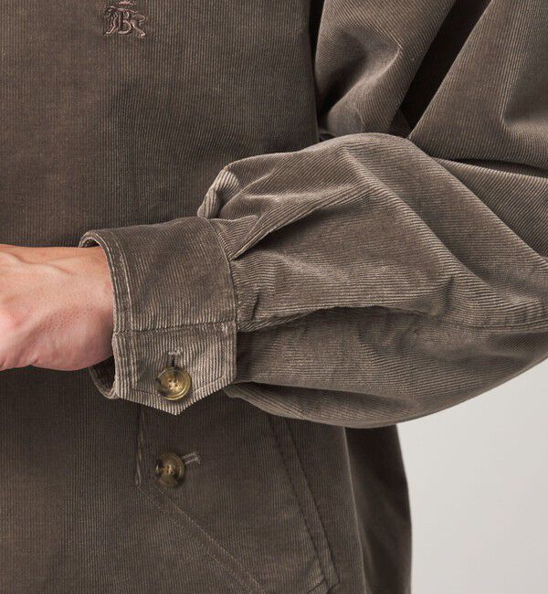 UNITED ARROWS green label relaxing「【別注】＜BARACUTA＞GLR ベロア コーデュロイ G4 ドライバーズジャケット ブルゾン」|ブルゾン・スタジャン|