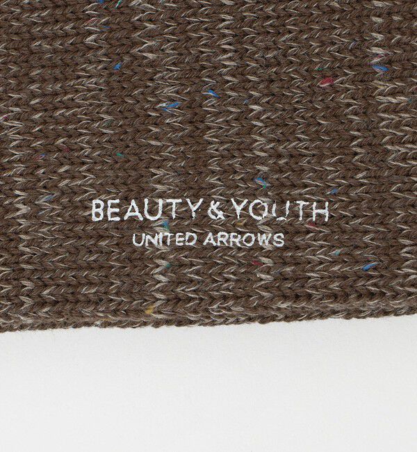BEAUTY&YOUTH UNITED ARROWS「ネップ ヘビー ソックス」|ソックス|