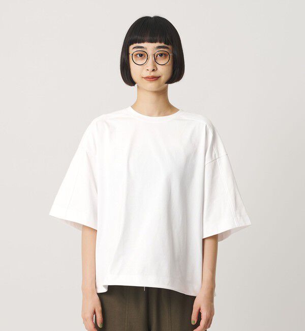 BEAUTY&YOUTH UNITED ARROWS「【WEB限定】バックレイヤード ドローストリング Tシャツ」|Tシャツ・カットソー|