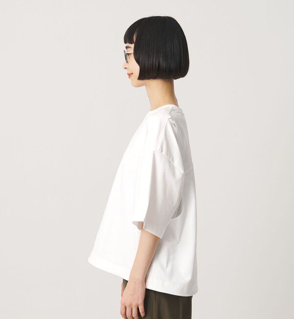 BEAUTY&YOUTH UNITED ARROWS「【WEB限定】バックレイヤード ドローストリング Tシャツ」|Tシャツ・カットソー|
