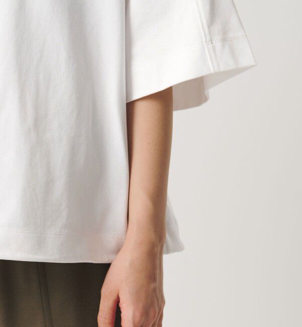 BEAUTY&YOUTH UNITED ARROWS「【WEB限定】バックレイヤード ドローストリング Tシャツ」|Tシャツ・カットソー|