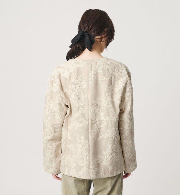 BEAUTY&YOUTH UNITED ARROWS「ジャガード ペイズリー エンブロイダリー ジャケット」|テーラードジャケット|