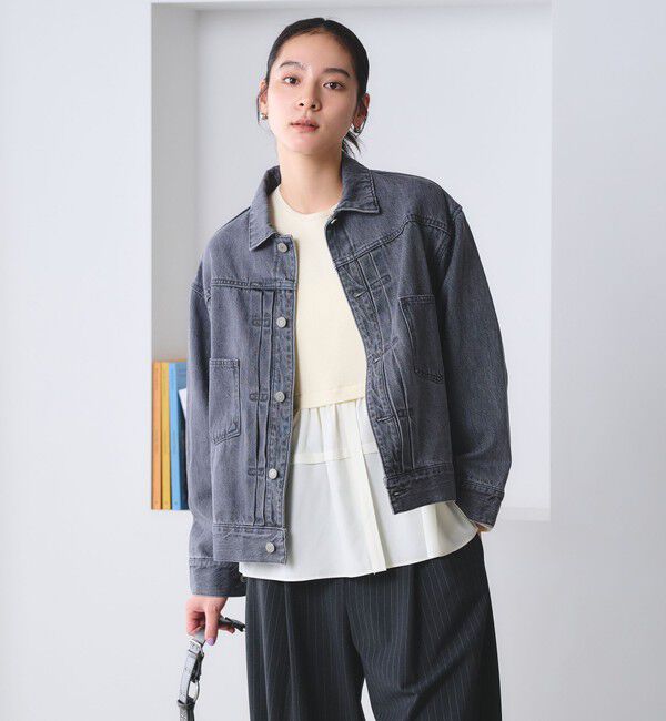 BEAUTY&YOUTH UNITED ARROWS「【WEB限定】ルーズ デニムジャケット」|デニムジャケット|