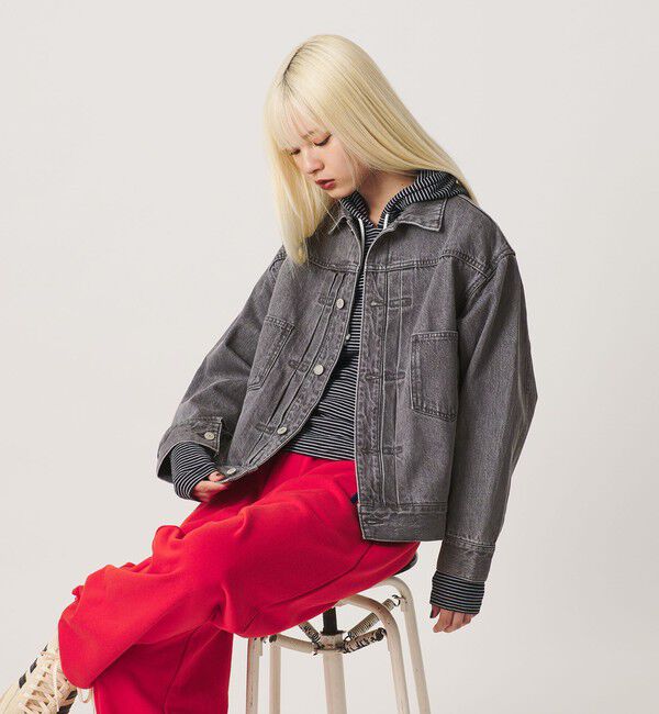 BEAUTY&YOUTH UNITED ARROWS「【WEB限定】ルーズ デニムジャケット」|デニムジャケット|