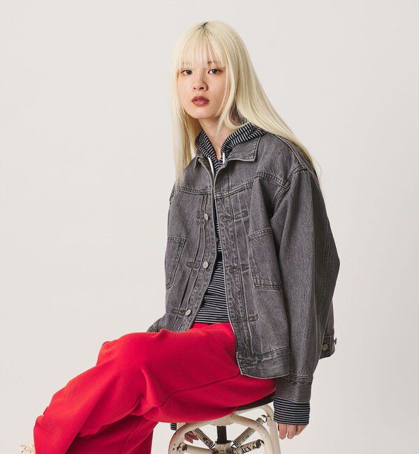 BEAUTY&YOUTH UNITED ARROWS「【WEB限定】ルーズ デニムジャケット」|デニムジャケット|