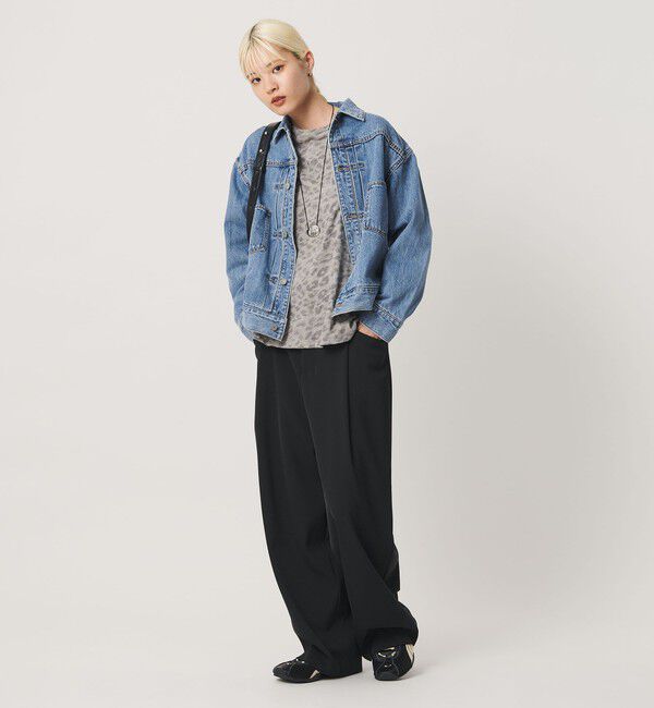 BEAUTY&YOUTH UNITED ARROWS「【WEB限定】ルーズ デニムジャケット」|デニムジャケット|LT.BLUE