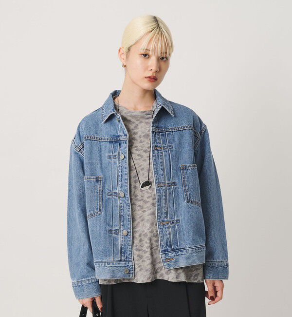 BEAUTY&YOUTH UNITED ARROWS「【WEB限定】ルーズ デニムジャケット」|デニムジャケット|