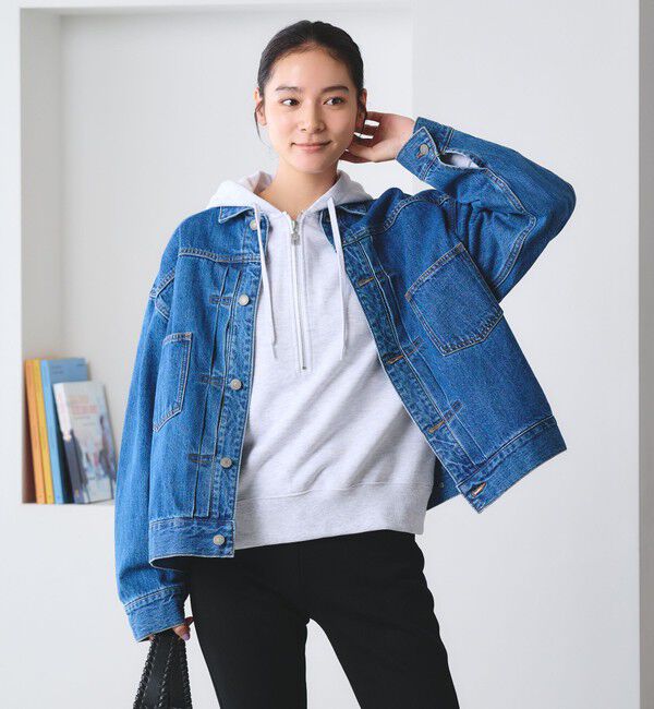 BEAUTY&YOUTH UNITED ARROWS「【WEB限定】ルーズ デニムジャケット」|デニムジャケット|