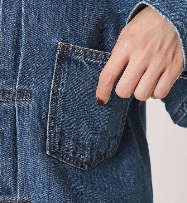 BEAUTY&YOUTH UNITED ARROWS「【WEB限定】ルーズ デニムジャケット」|デニムジャケット|