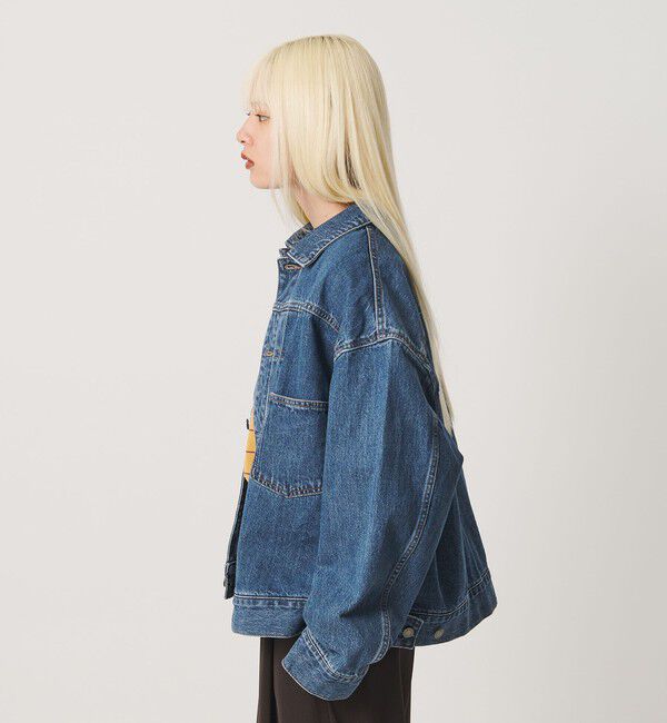 BEAUTY&YOUTH UNITED ARROWS「【WEB限定】ルーズ デニムジャケット」|デニムジャケット|