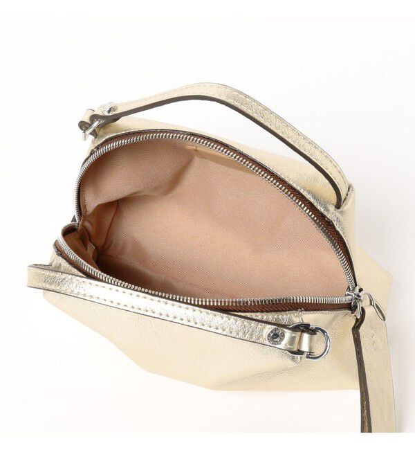 Demi-Luxe BEAMS 「GIANNI CHIARINI / メタリック ALIFA レザーショルダーバッグ S」|ショルダー・メッセンジャー|