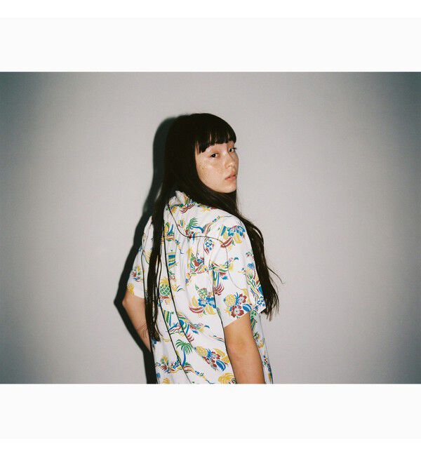 BEAMSBOY「【別注】SUN SURF / オープンカラー シャツ」|シャツ・ブラウス|WHITE