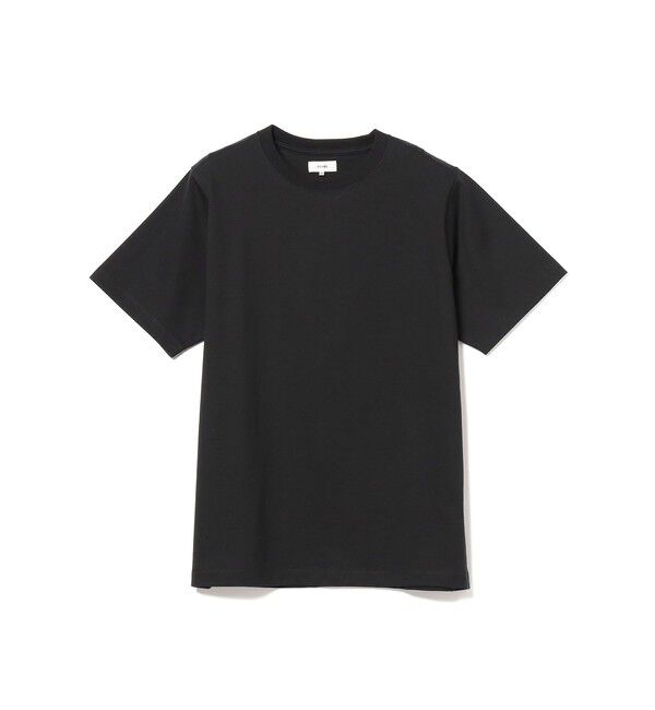 BEAMS「BEAMS /  プレーン クルーネック Tシャツ」|Tシャツ・カットソー|BLACK