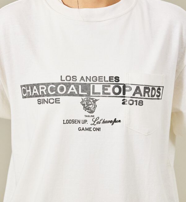 Rouge vif「【Americana/アメリカーナ&times;ORIGINAL Charcoal/オリジナ」|Tシャツ・カットソー|