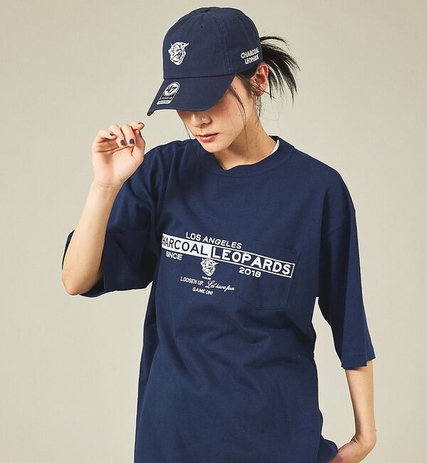 Rouge vif「【Americana/アメリカーナ&times;ORIGINAL Charcoal/オリジナ」|Tシャツ・カットソー|