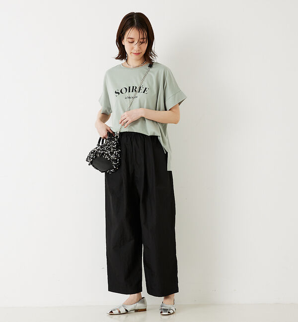 abahouse mavie「ワイドロゴTシャツ」|Tシャツ・カットソー|