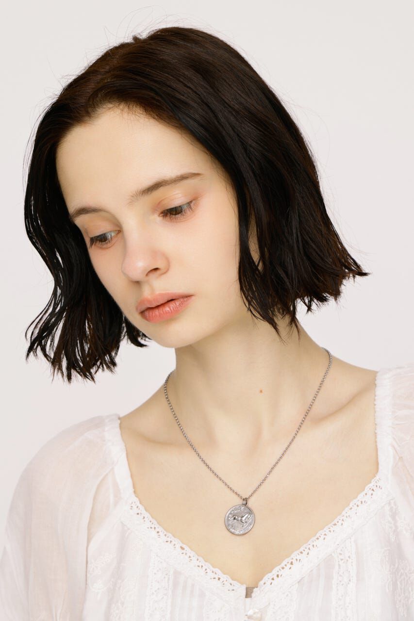 SLY「HORSE COIN CHARM ネックレス」|ネックレス|