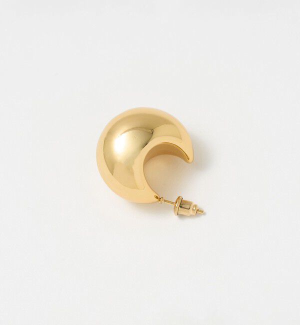 UNITED ARROWS「クレセントムーン ピアス」|ピアス|
