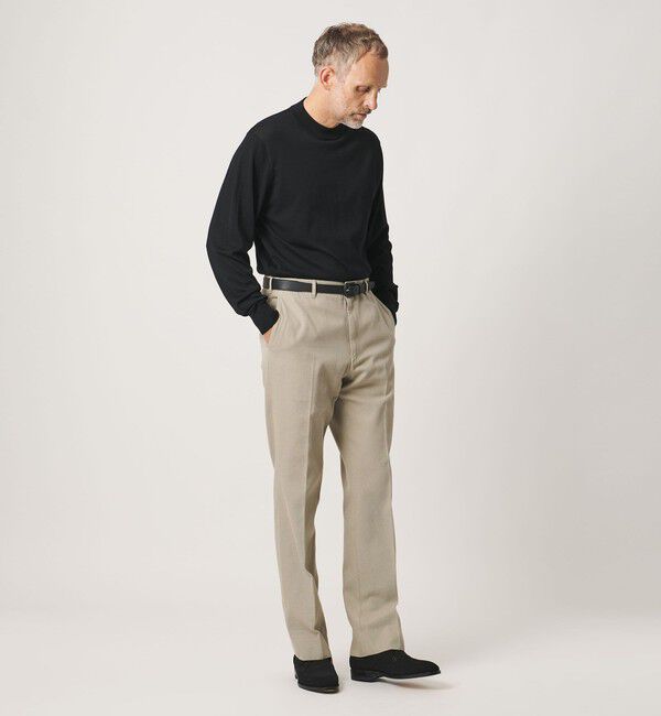UNITED ARROWS「＜SOVEREIGN＞ハイゲージ モックネック ニット」|ニット・セーター|