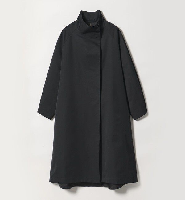 conte「＜conte＞スタンドカラー ロングコート」|その他|BLACK
