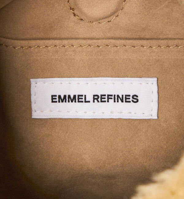 EMMEL REFINES「＜EMMEL REFINES＞EM カーリー フェイクファー ムーンバッグ」|その他|